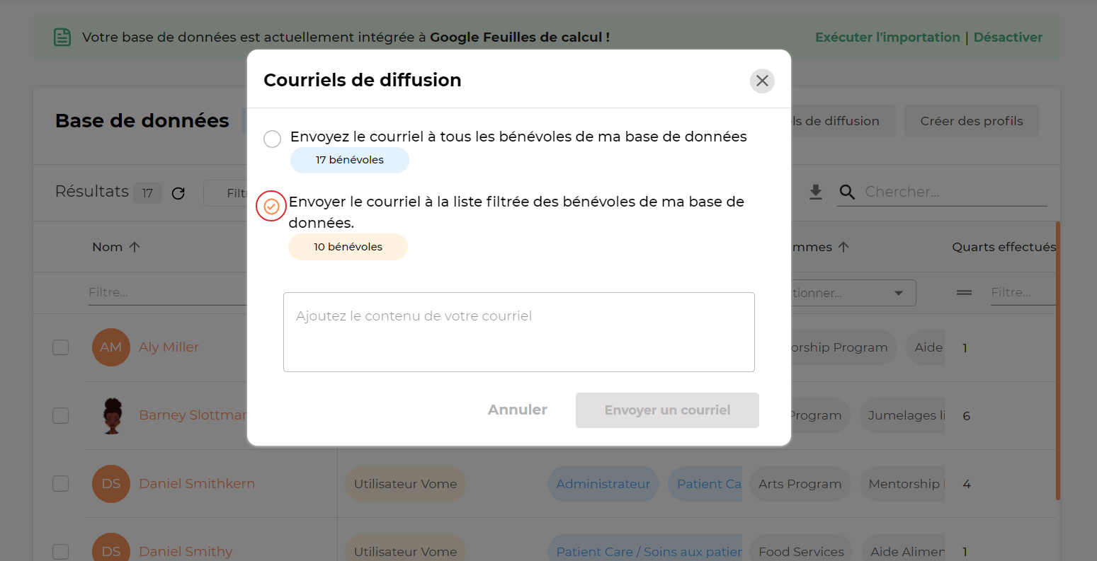 comment envoyer un courriel a plusieurs personnes en meme temps